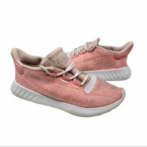 Adidas Tubular Dusk pink kids shoes size 2